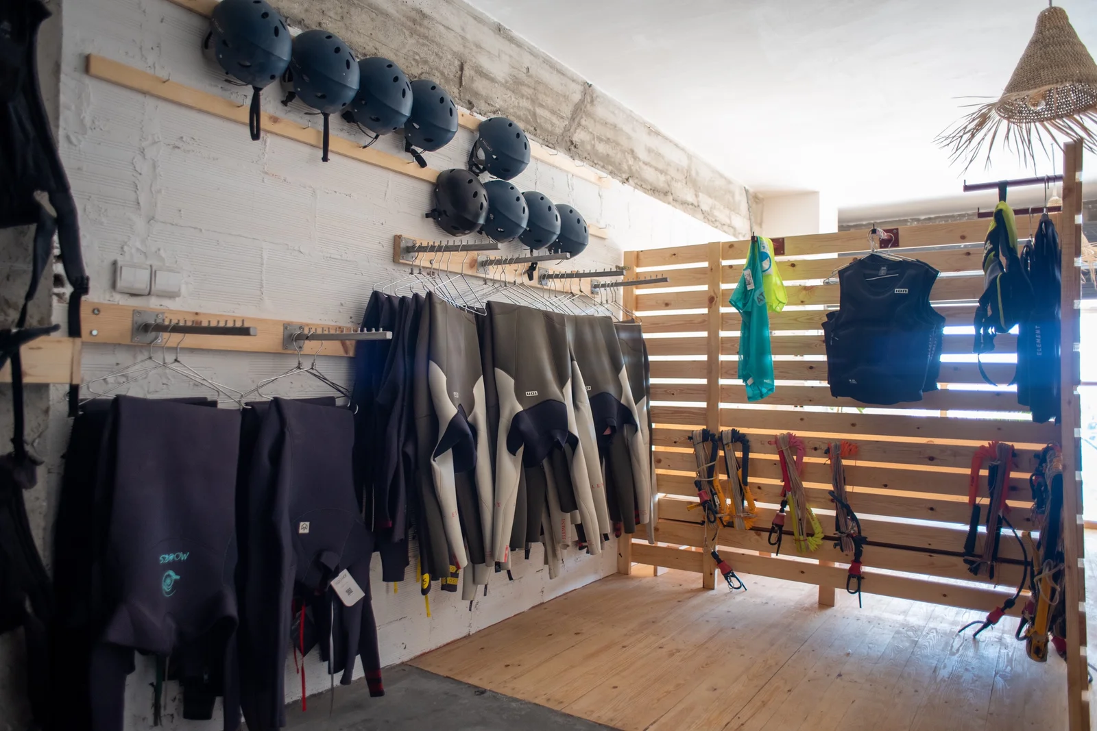 Stockage wingfoil